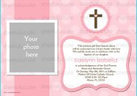 Blank Christening Invitation Templates Fresh Girls Baptism Invitations Digital File by Shestutucutebtq On Etsy