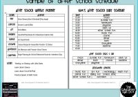 Quarterly Planner Template Lovely Playtime for Kids Routine Chart